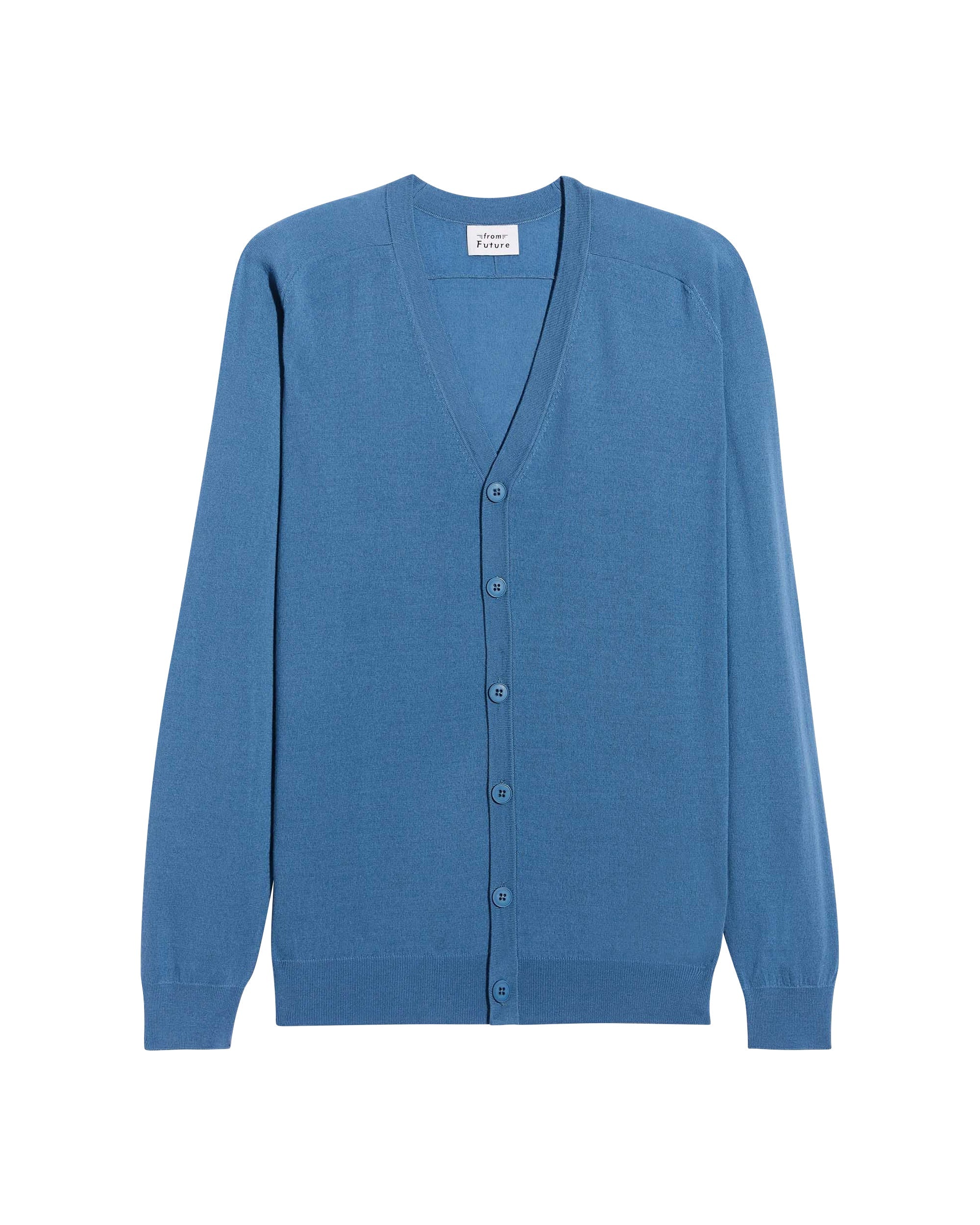 Cardigan en laine superfine - Pastel Blue