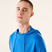 Hoodie unisexe en laine superfine - Denim Blue
