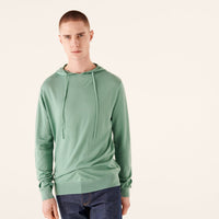 Hoodie unisexe en laine superfine - Frozen Green