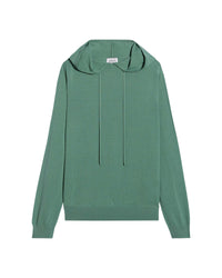 Hoodie unisexe en laine superfine - Frozen Green