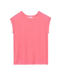 T-shirt à manches courtes en soie - Bubble Gum