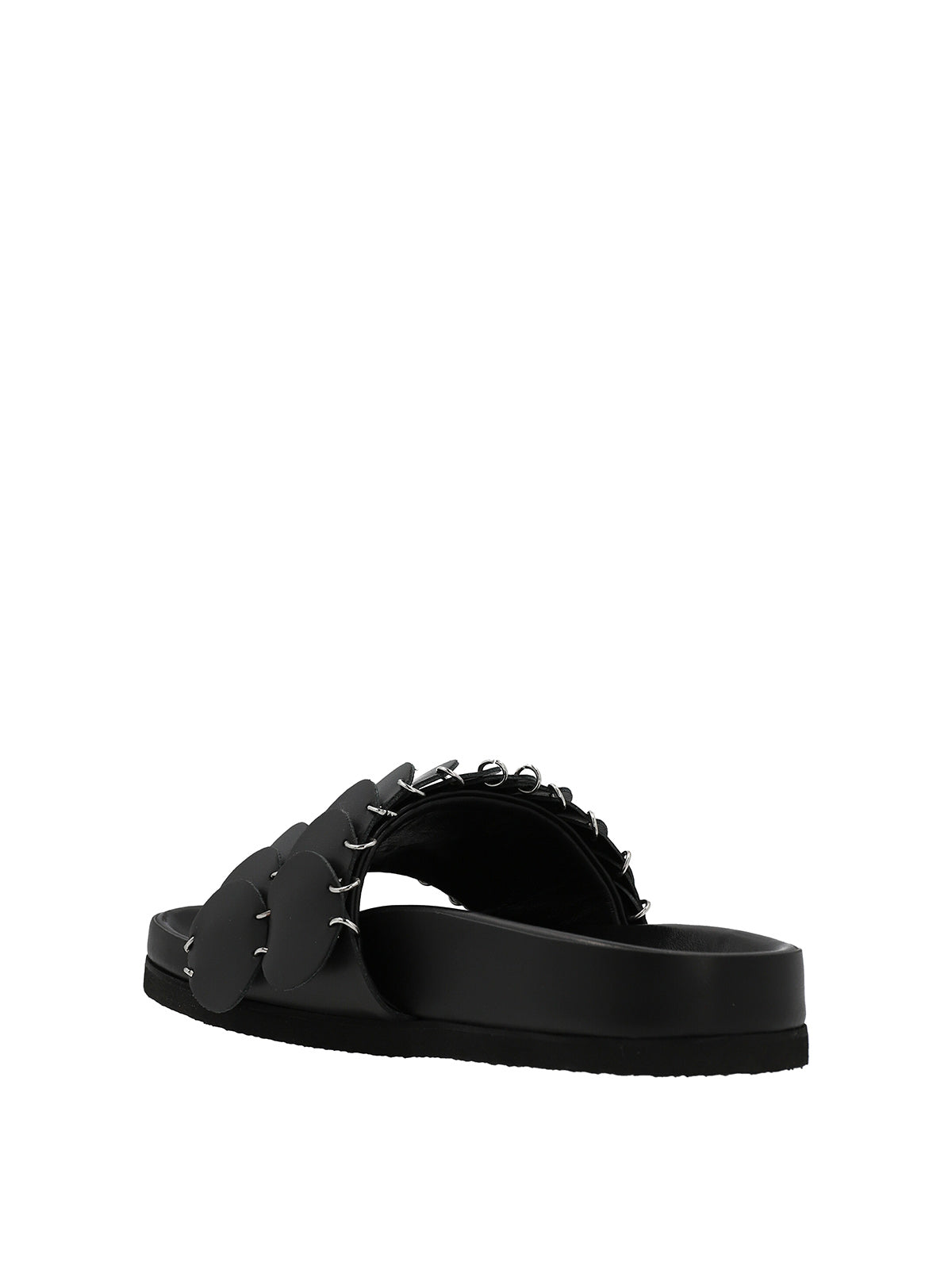 Sandales Pacaïo à disques en cuir - Black
