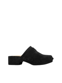 Sabots Joy en cuir - Black