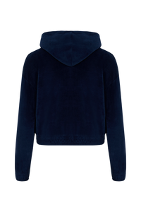 Sweat à capuche manches longues - Bleu Canard