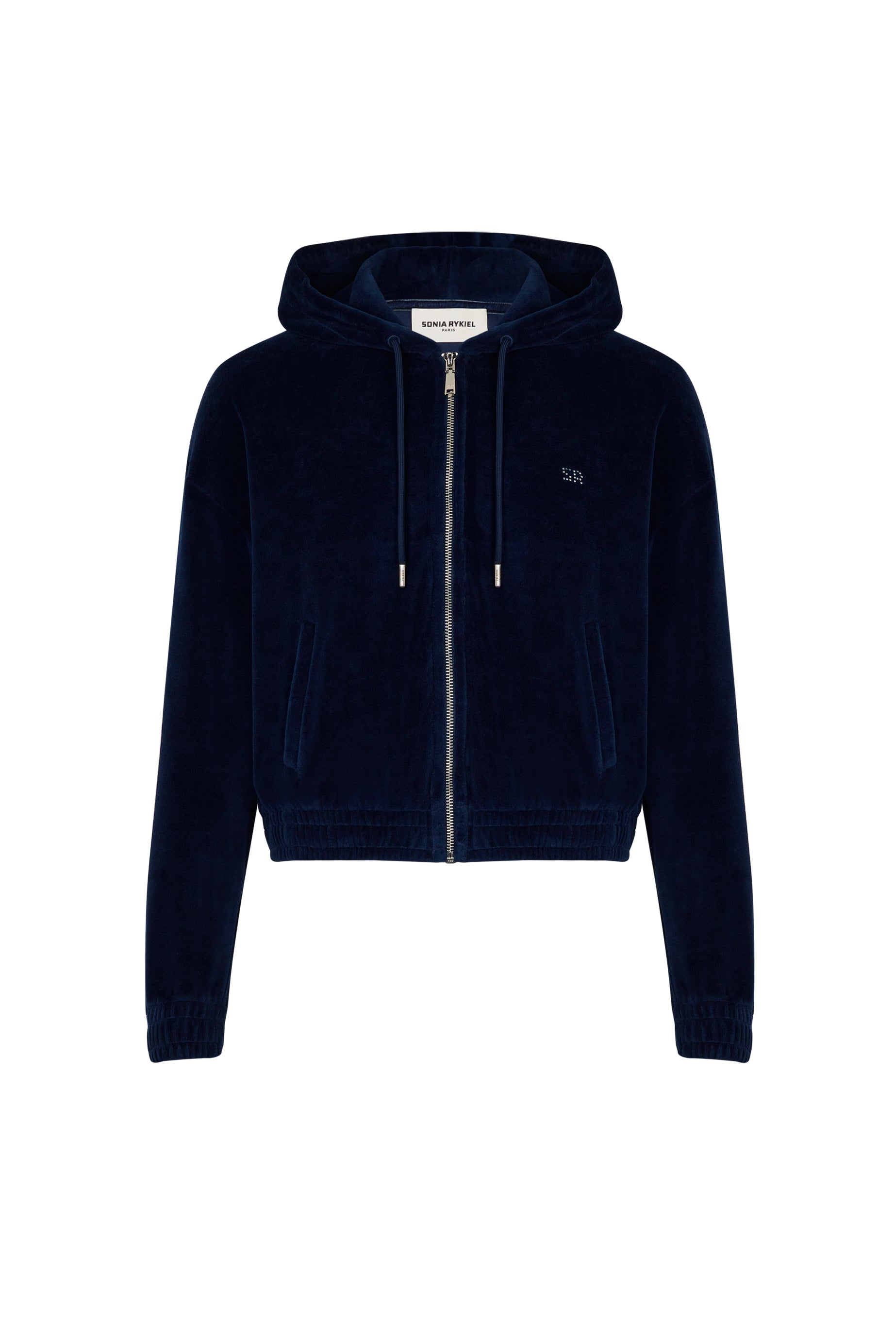 Sweat à capuche manches longues - Bleu Canard