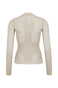 Pull manches longues resille - Gold