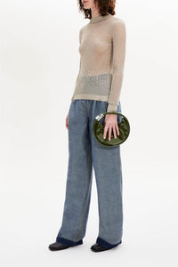 Pull manches longues resille - Gold