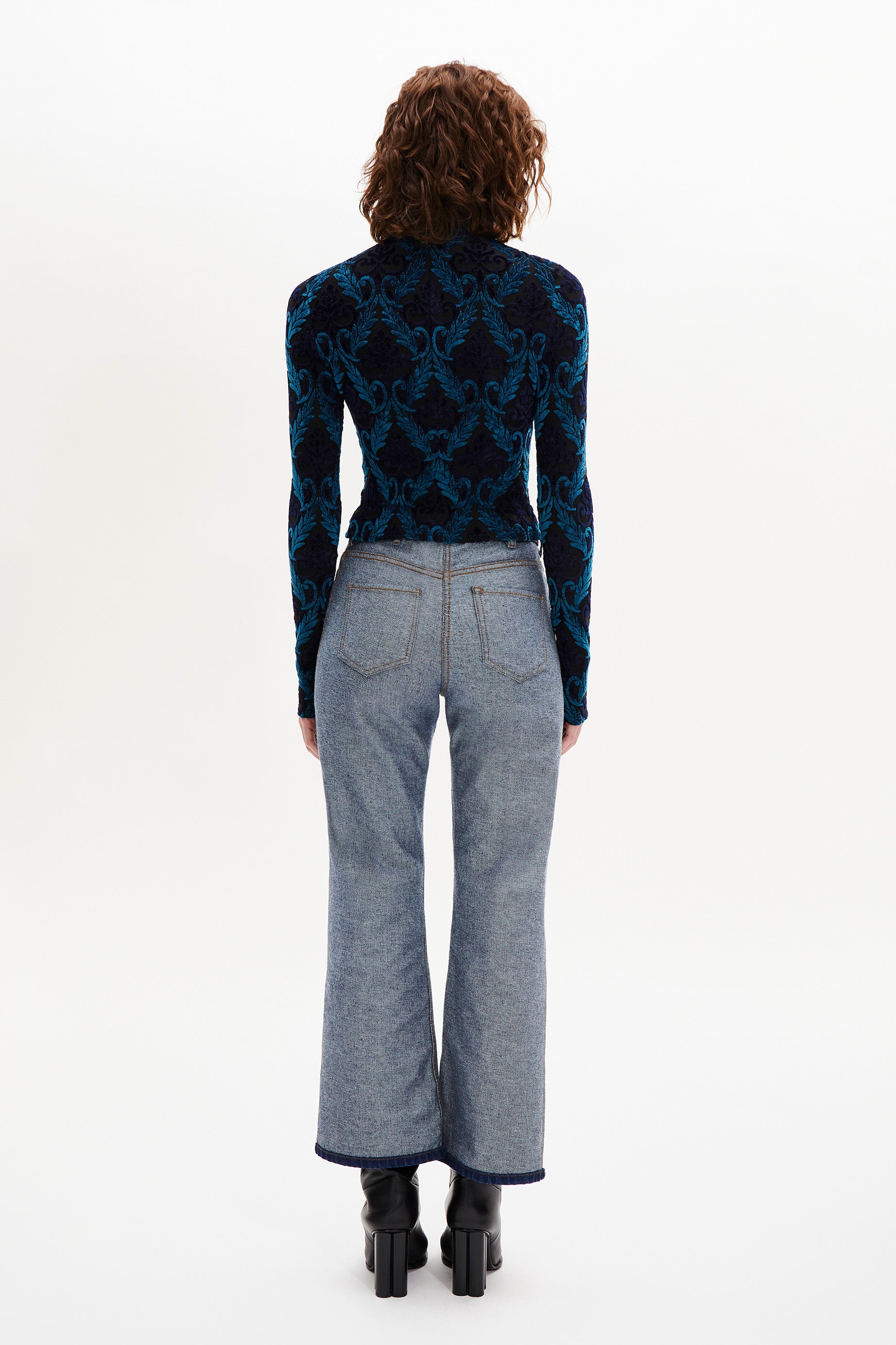 Top manches longues - Bleu
