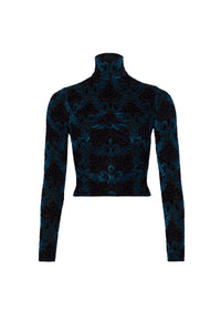 Top manches longues - Bleu