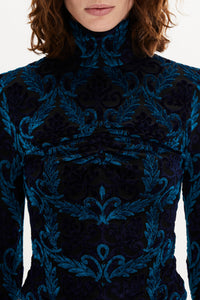 Top manches longues - Bleu