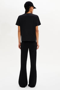 T-shirt à strass - Noir