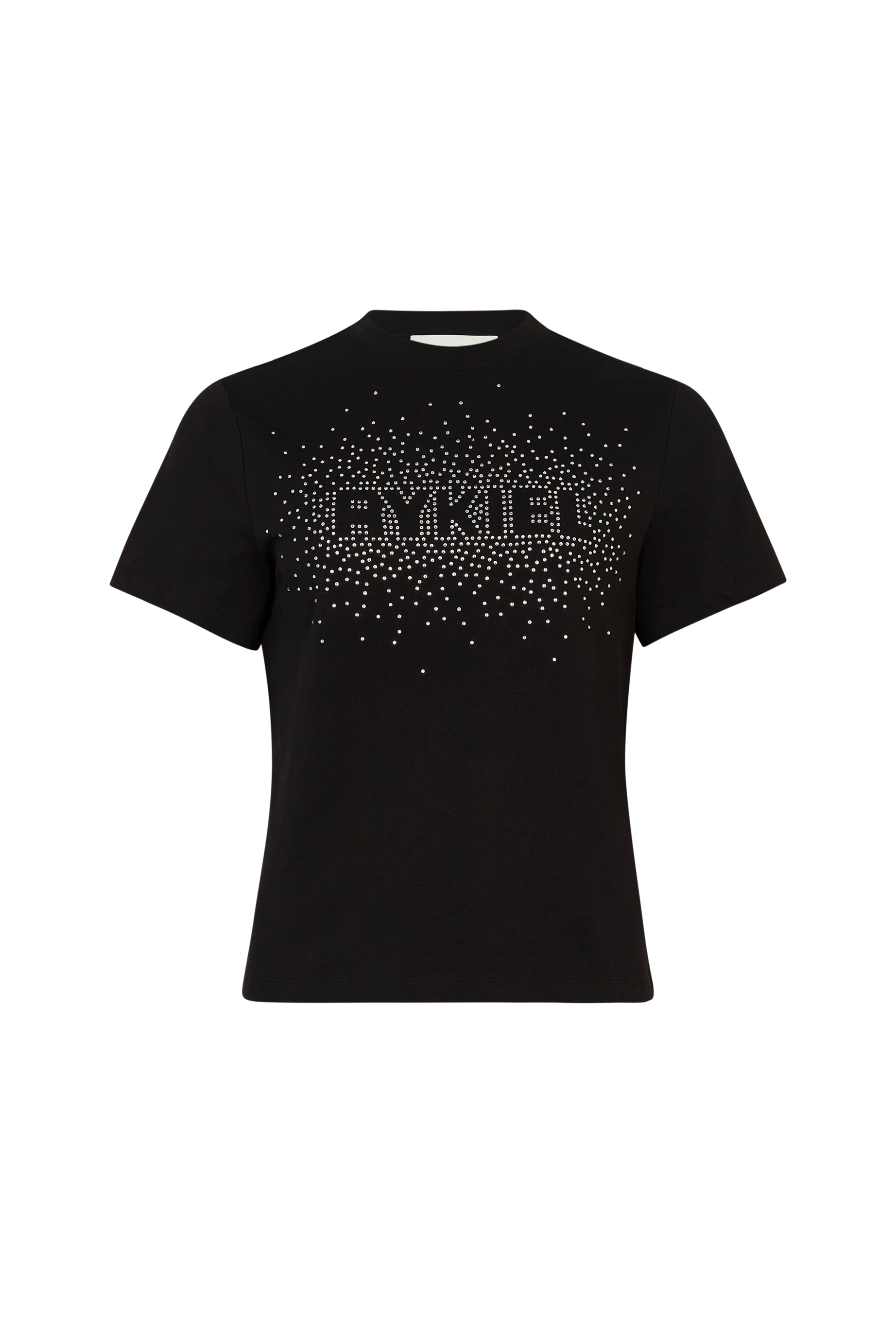 T-shirt à strass - Noir