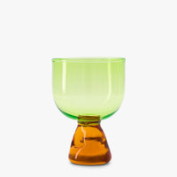 Opaline Vert Rose Verres - Opaline Vert Rose