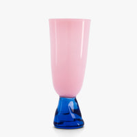 Opaline Rose Bleu Verres - Opaline Rose Bleu
