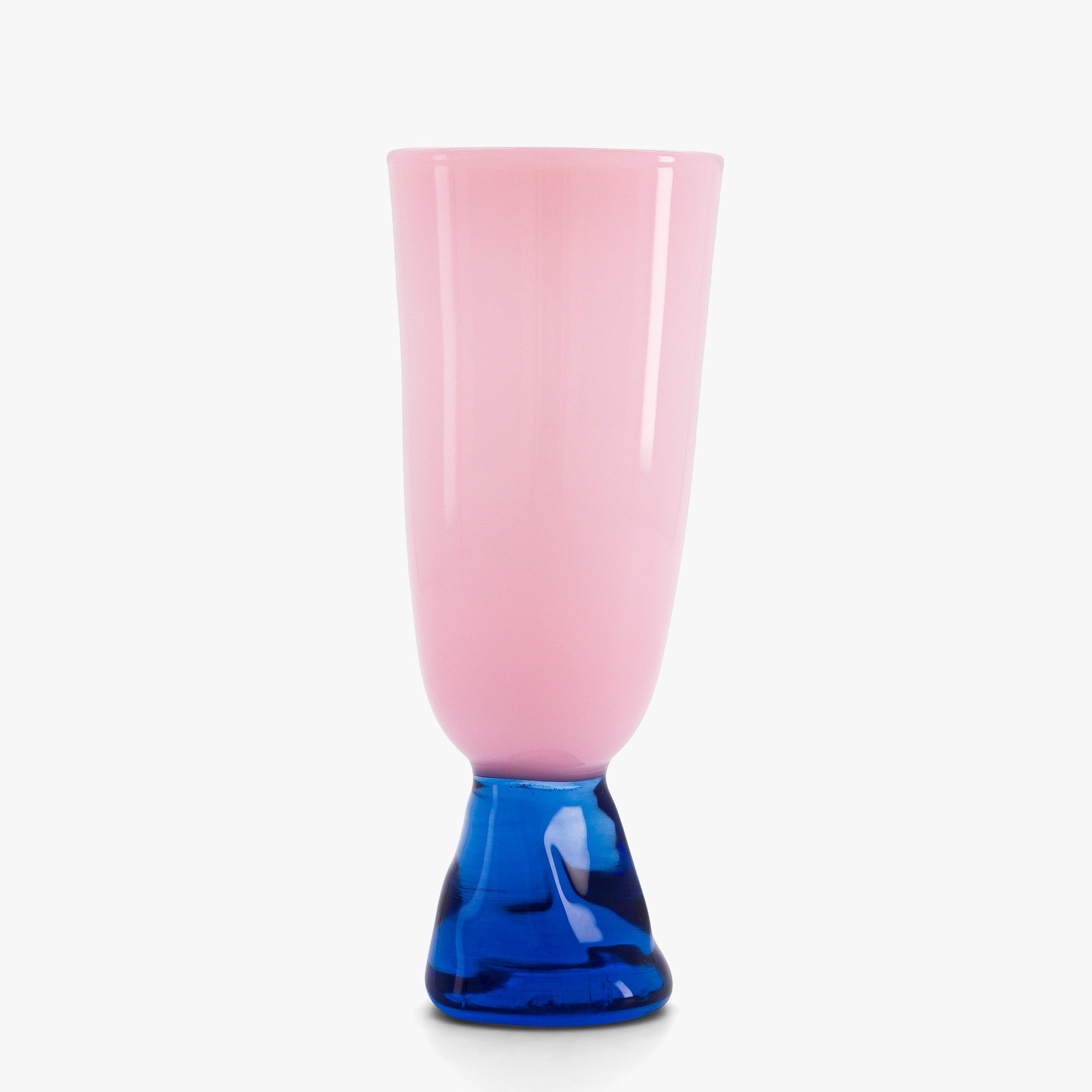 Opaline Rose Bleu Verres - Opaline Rose Bleu