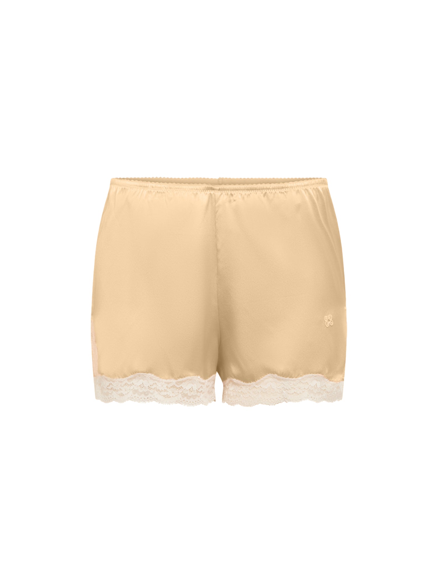 Boxer short Les intemporels en soie - Sable & Nude