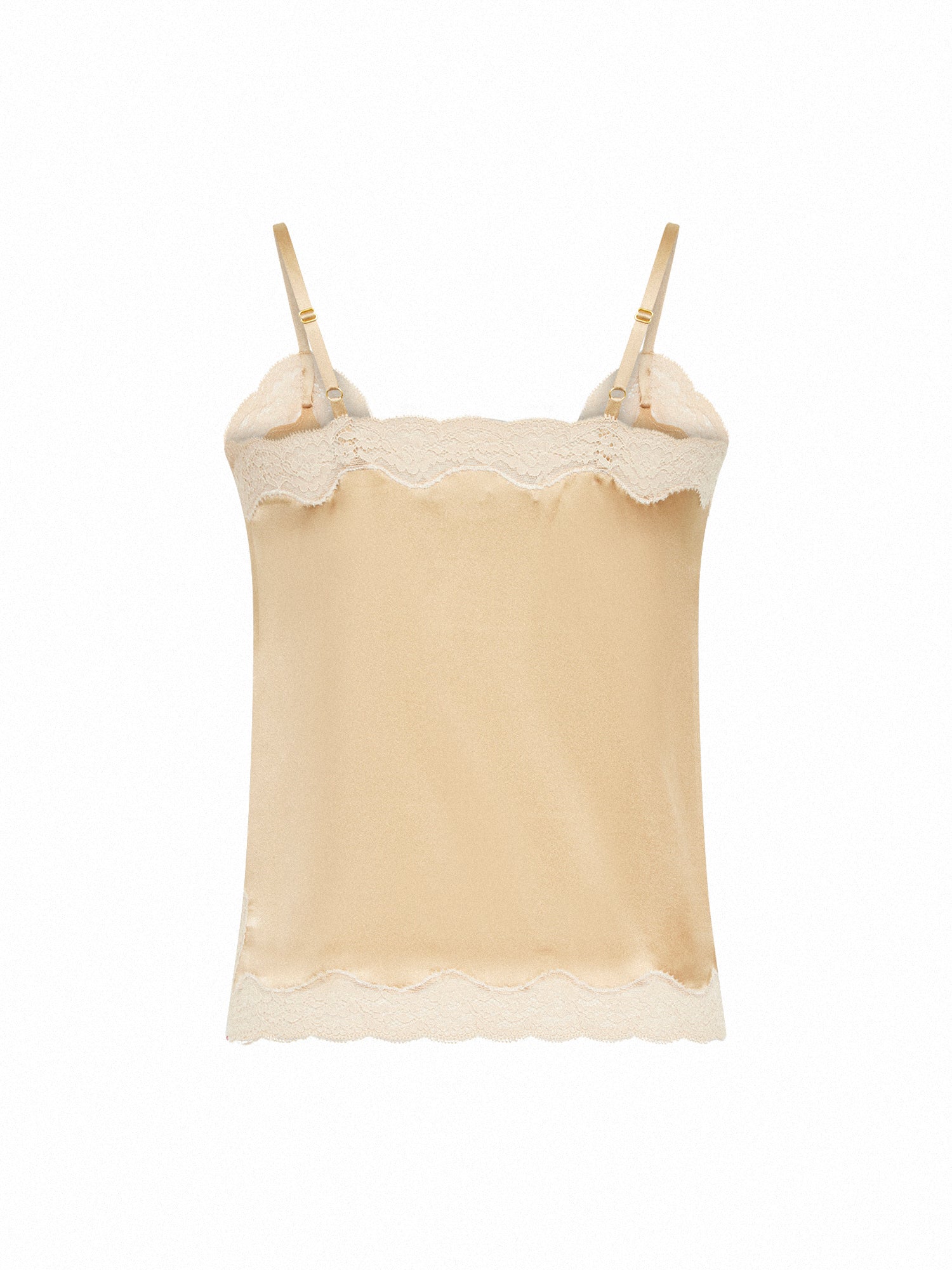 Caraco Les intemporels en soie - Sable Nude
