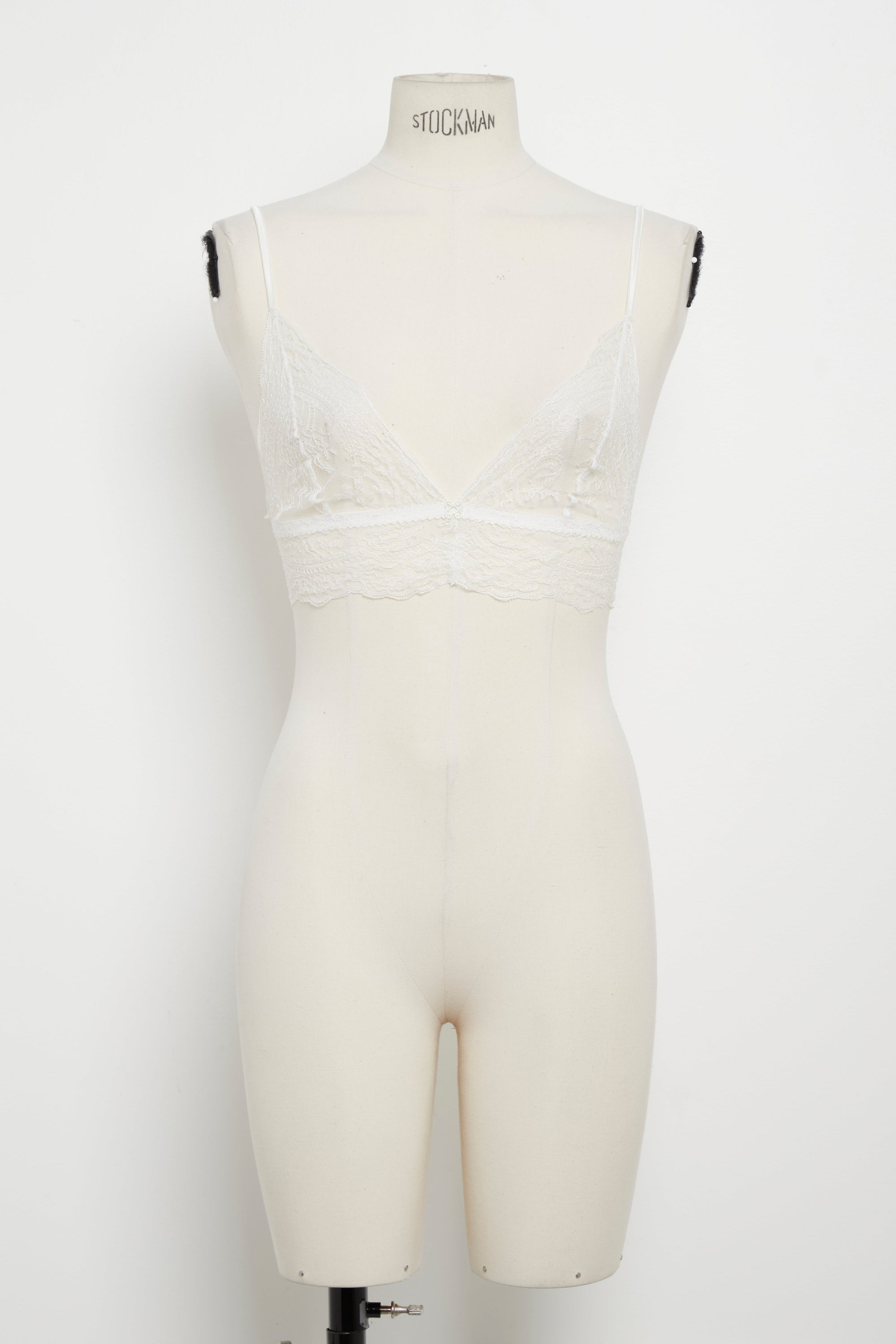 Soutien-gorge triangle Moonlight en soie - Ivoire