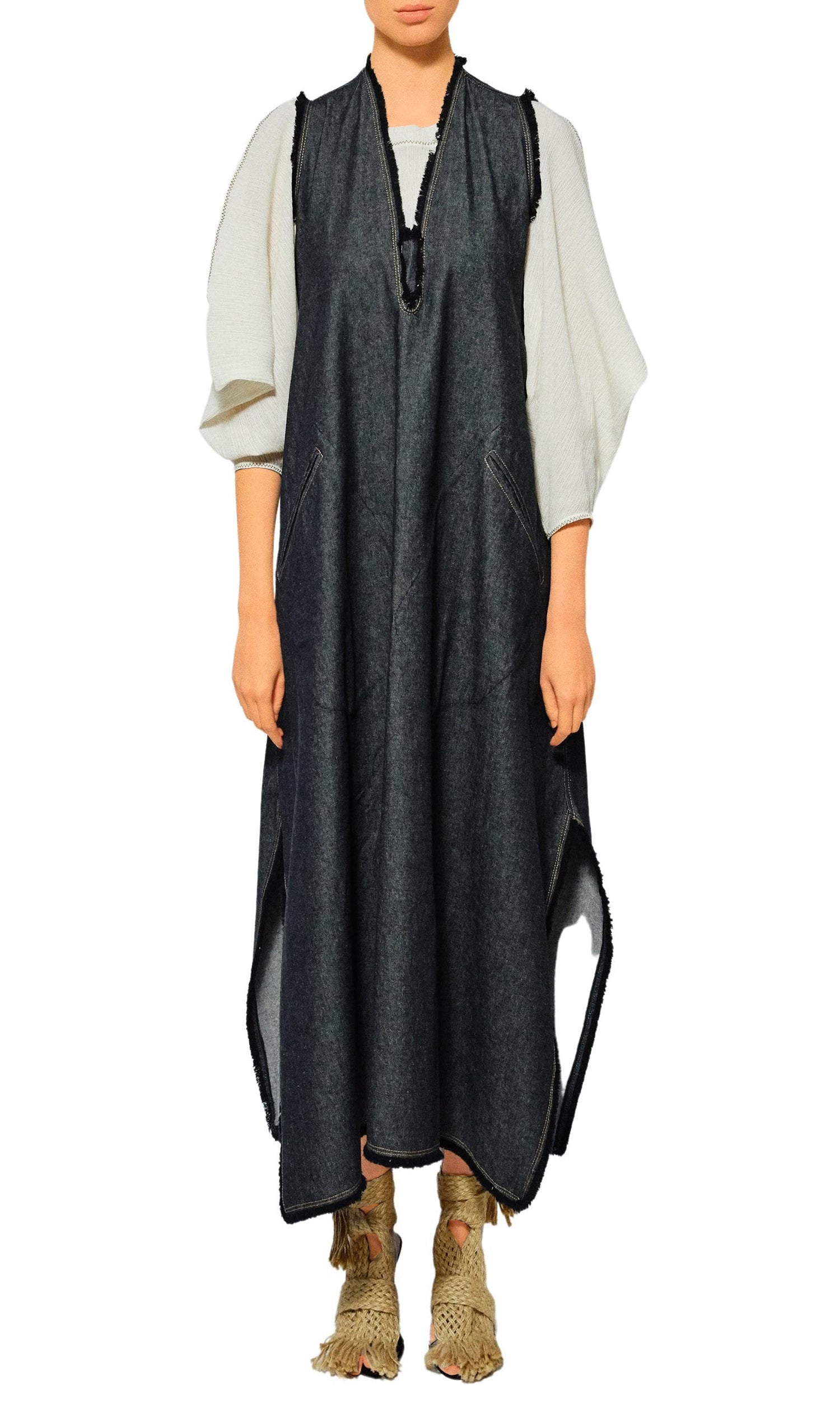 Robe ample à poches - Anthracite
