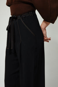 Pantalon droit - Noir