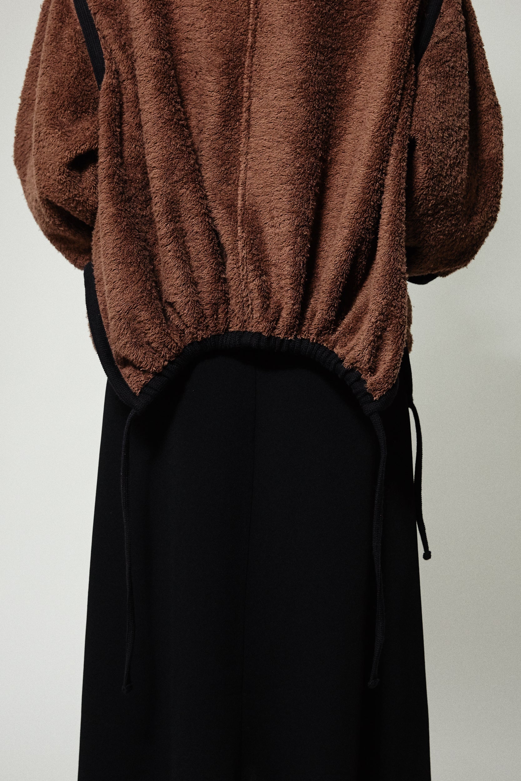Bomber ajustable en fourrure - Choco