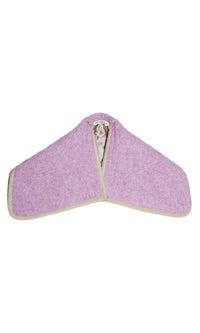 Col en laine autrichienne et taffeta matelassés - Parme