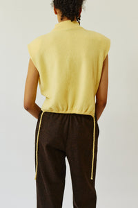 Pantalon jogging en tweed - Chocolat