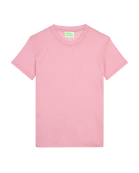 T-shirt épais Supima à col rond - Candy Pink