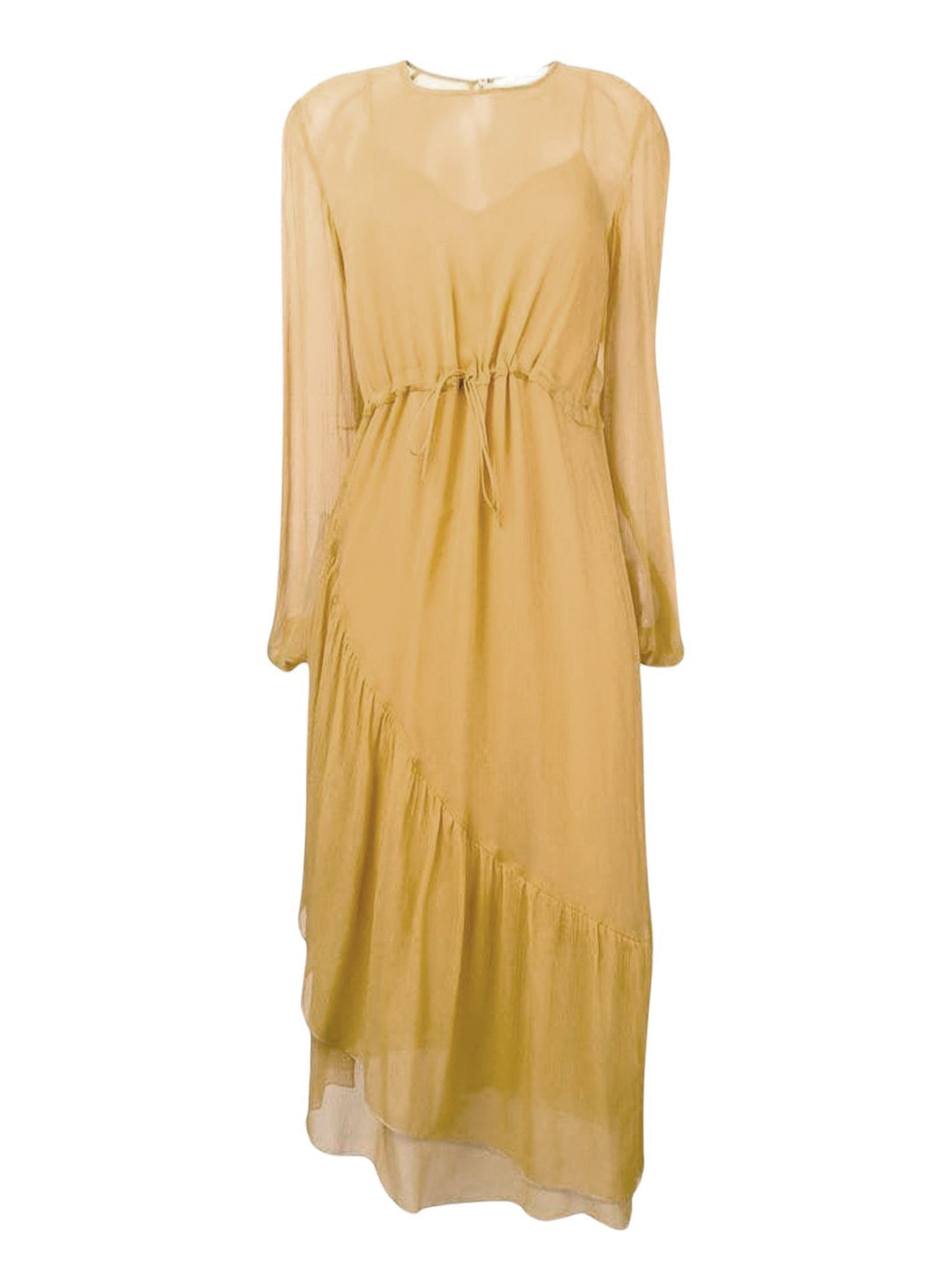 Robe en soie - Musk Yellow