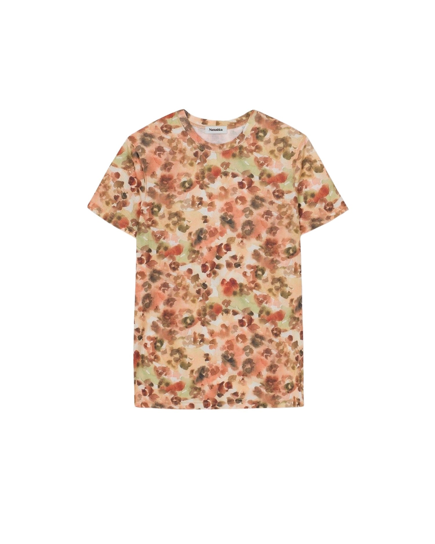 T-shirt Guy à imprimé aquarelle - Watercolor Wash Animal