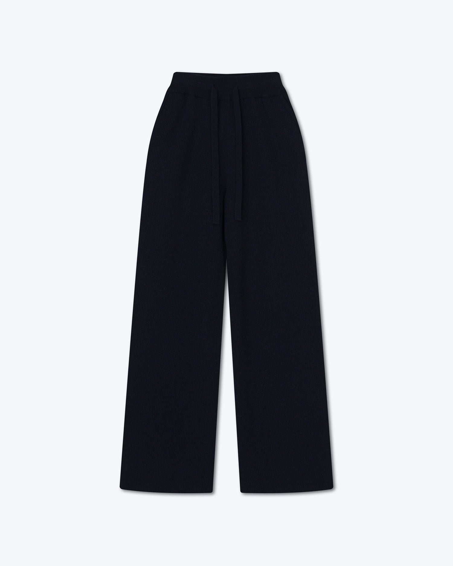Pantalon droit Oni en laine - Navy