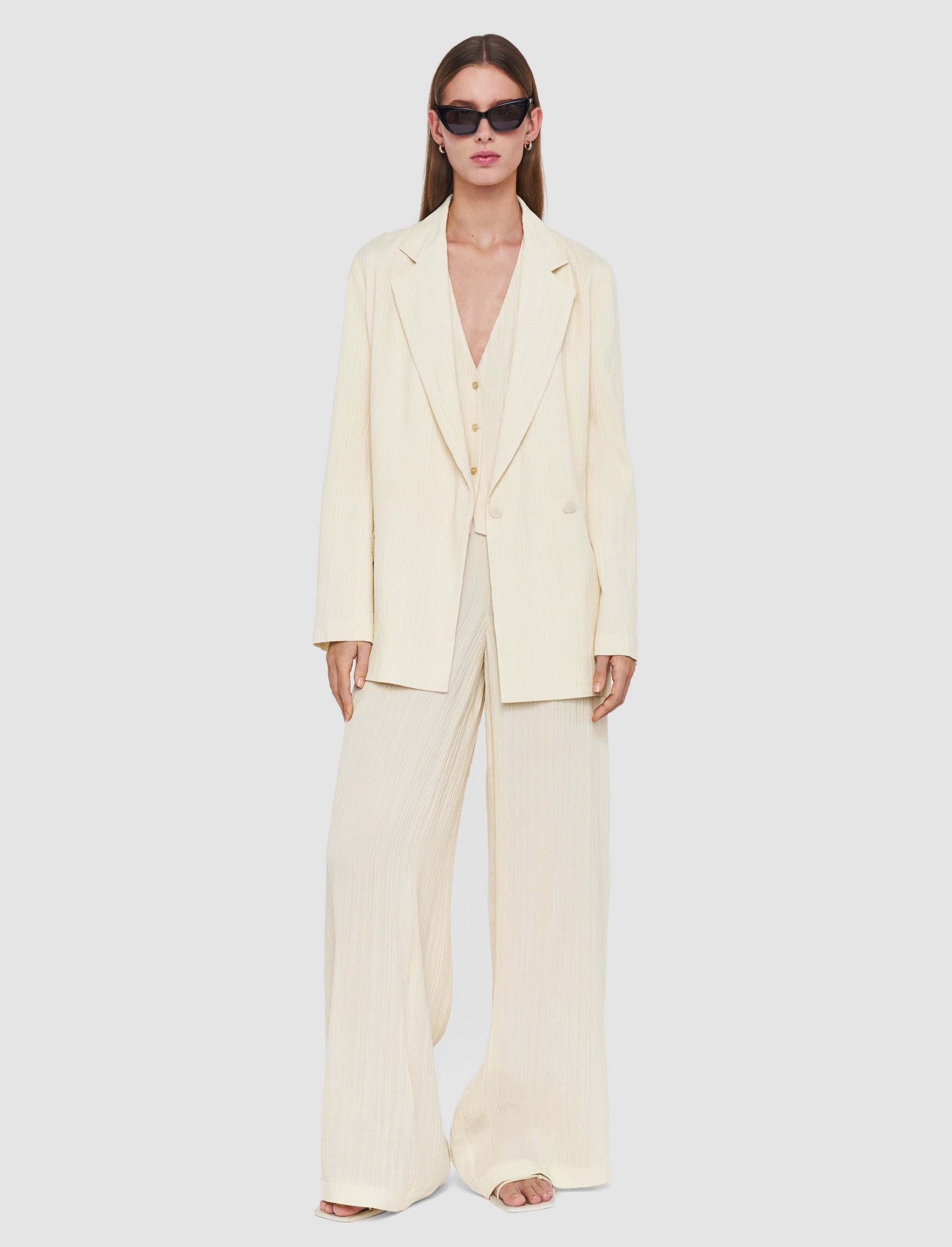 NEW / 18qty   Amelot-Jkt-Pleat Jacquard