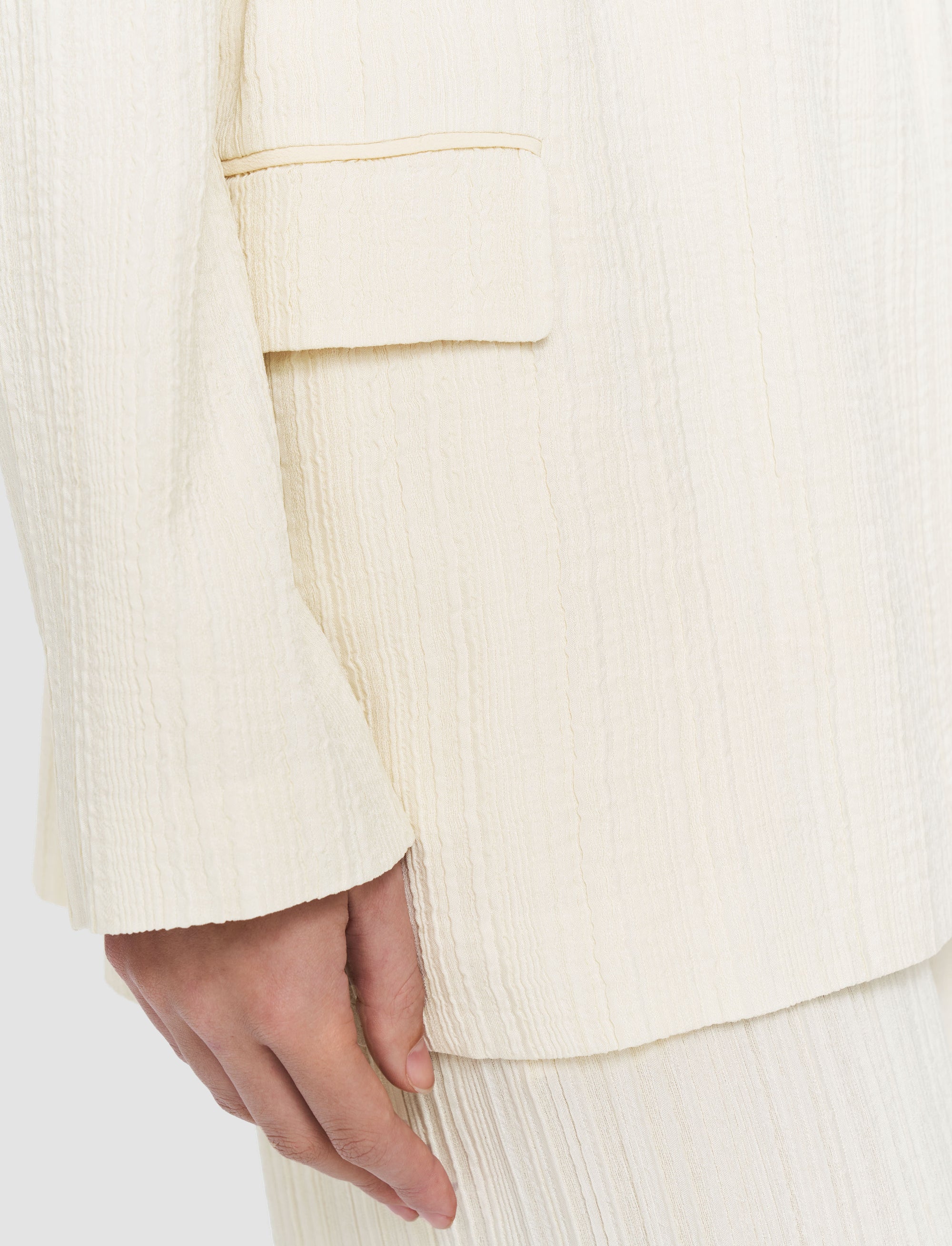 NEW / 18qty   Amelot-Jkt-Pleat Jacquard