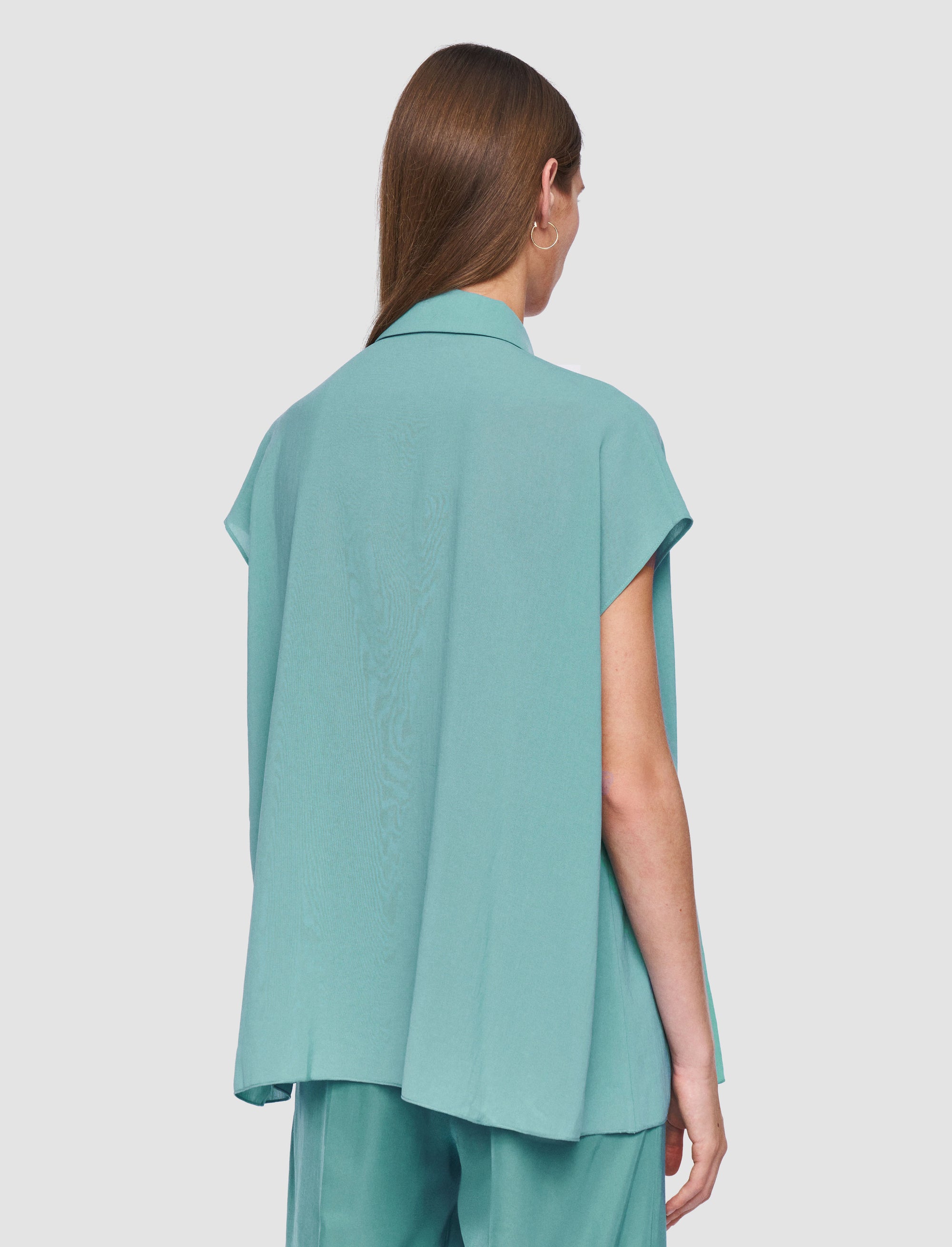 NEW / 23qty   Antin-Blouse-Airy Plisse
