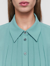 NEW / 23qty   Antin-Blouse-Airy Plisse