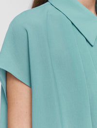 NEW / 23qty   Antin-Blouse-Airy Plisse