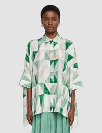 NEW / 12qty   Arcole-Blouse-Marble Print