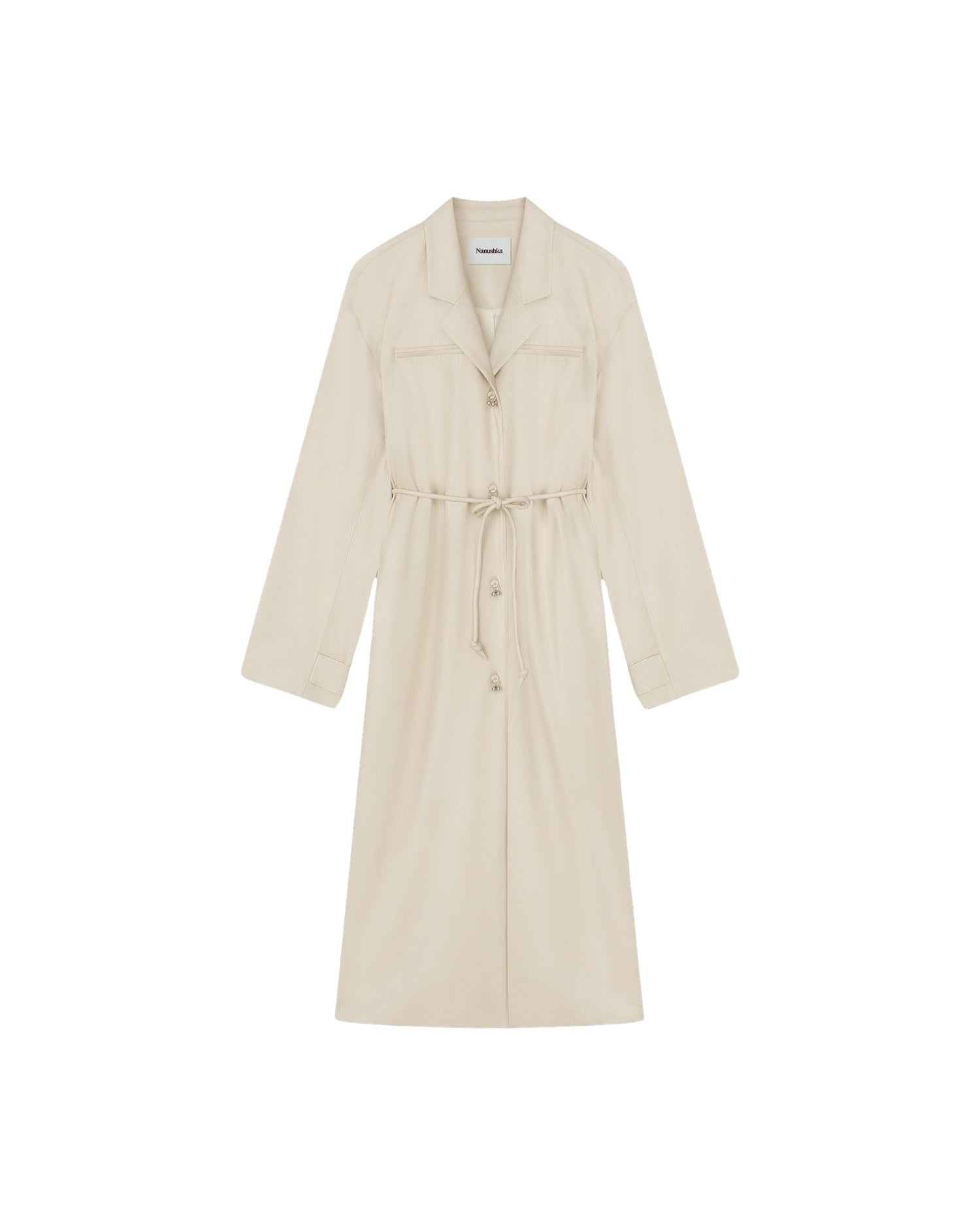 Robe Dordi chemise cintrée - Chalk
