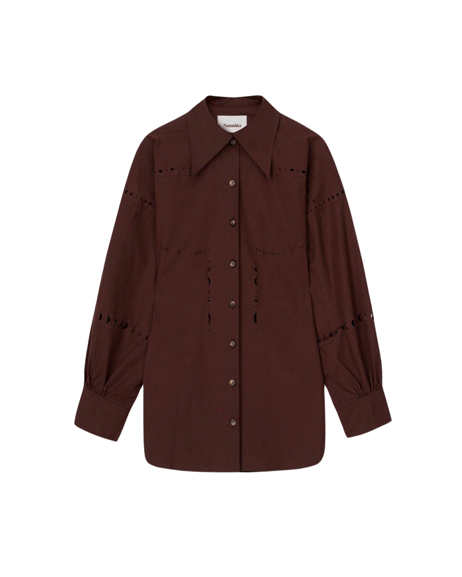 Robe Feda cintrée - Dark Brown