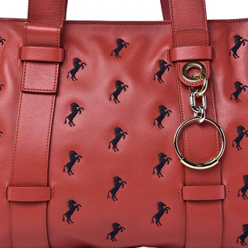 Sac à bandoulière Tao en cuir - Earthy Red