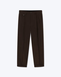 Pantalon Gini imprimé - Dark Brown