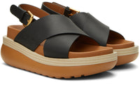 Sandales Cicily en cuir - Black