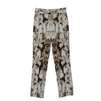 Pantalon cargo à imprimé camouflage - Honey