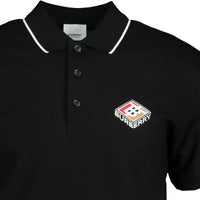 Polo Aiden à logo contrasté - Black