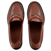 Mocassins Rupert en cuir - Warm Oak Brown