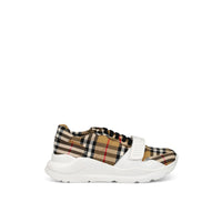 Sneakers à imprimé Vintage check - Antique Yellow