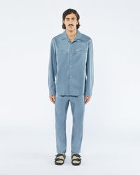 Chemise Makai à boutons contrastés - Creme