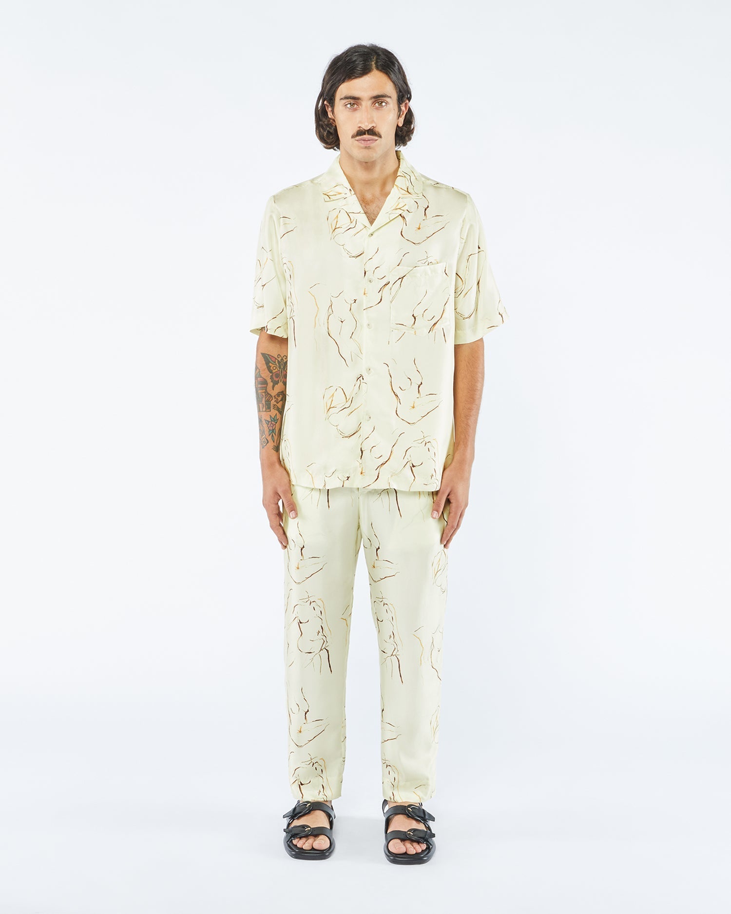 Chemise Bodil à manches courtes - Moon