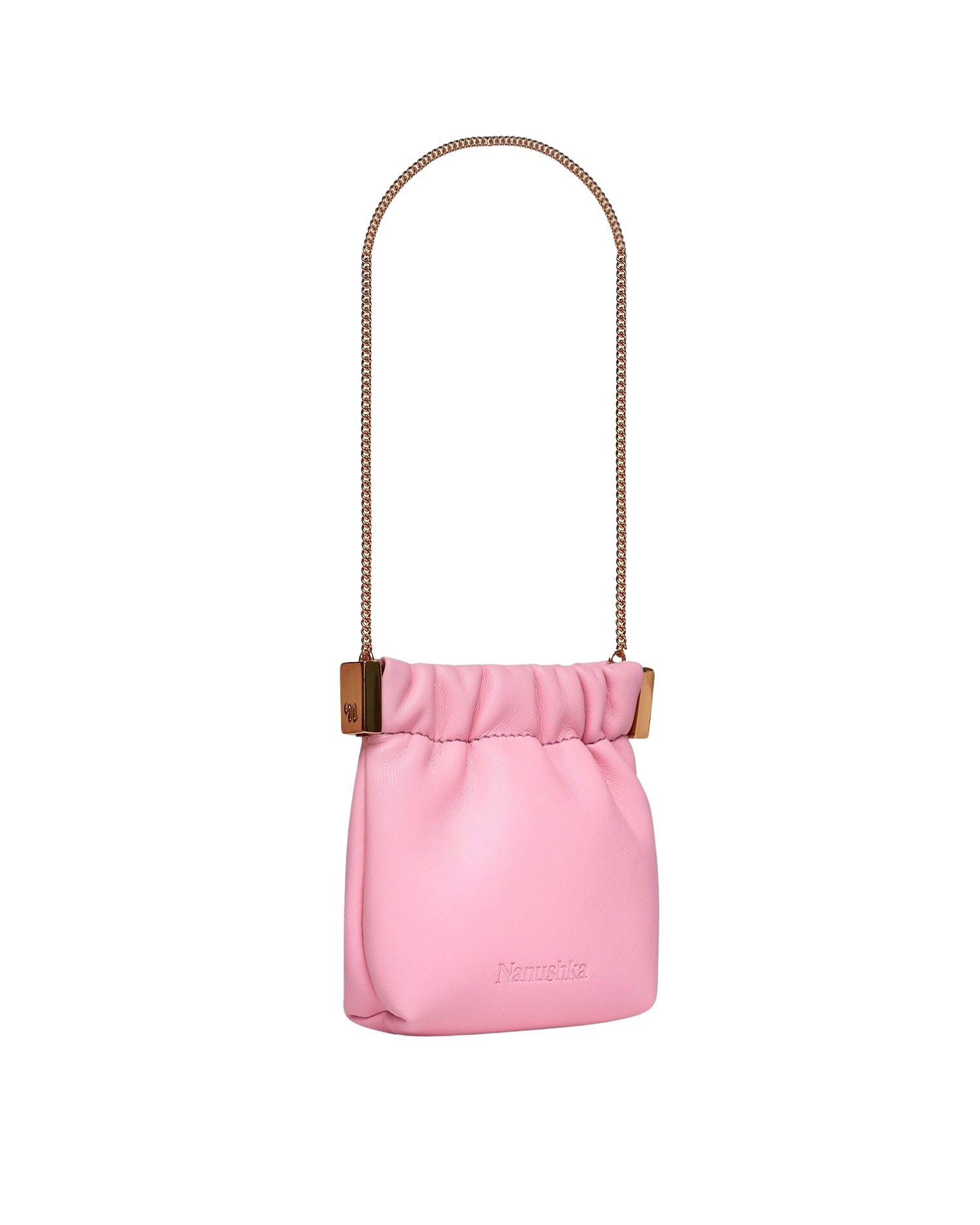 Sac pochette The Bar à chaîne - Pink