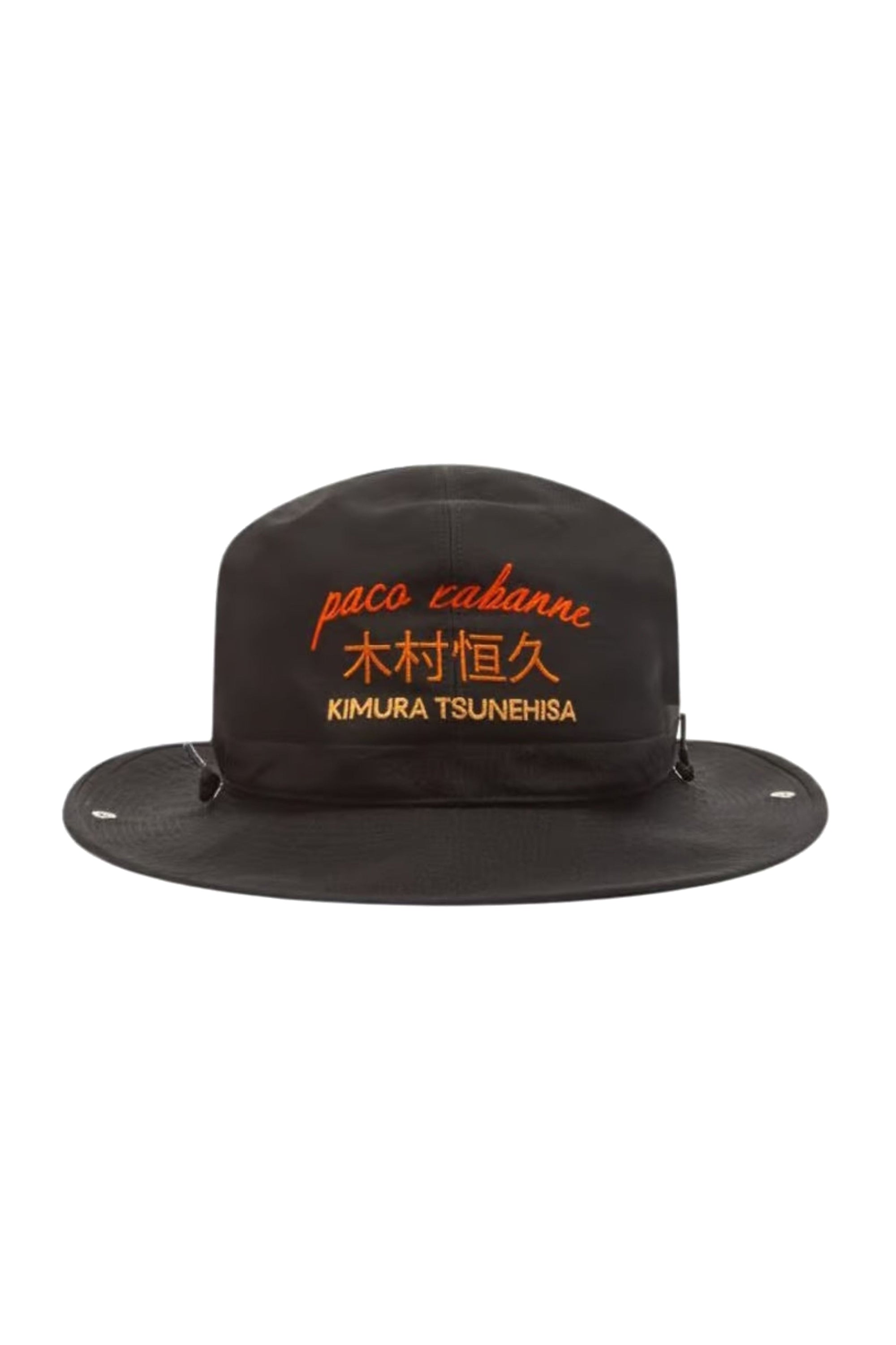 Chapeau Tsunehisa Kimura à cordon - Black